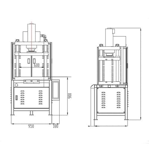 4 Post Hydraulic Press